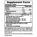 Nature's Bounty Fish Oil softgels packaging