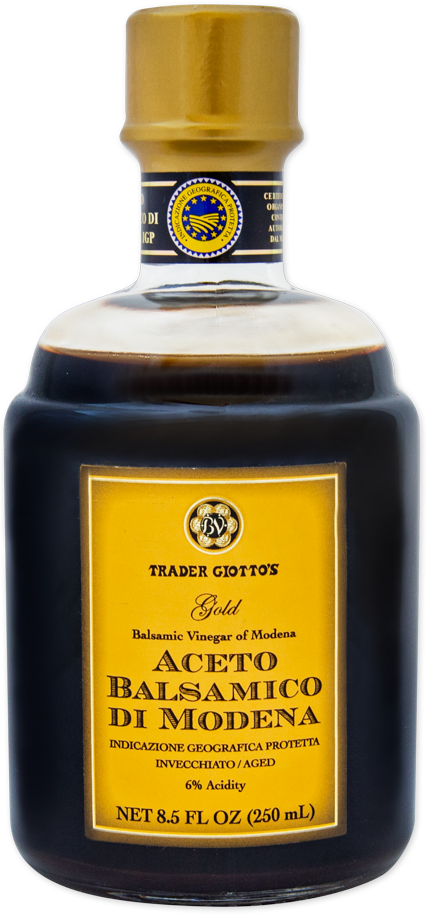 Trader Joe's Gold Aceto Balsamico Di Modena bottle