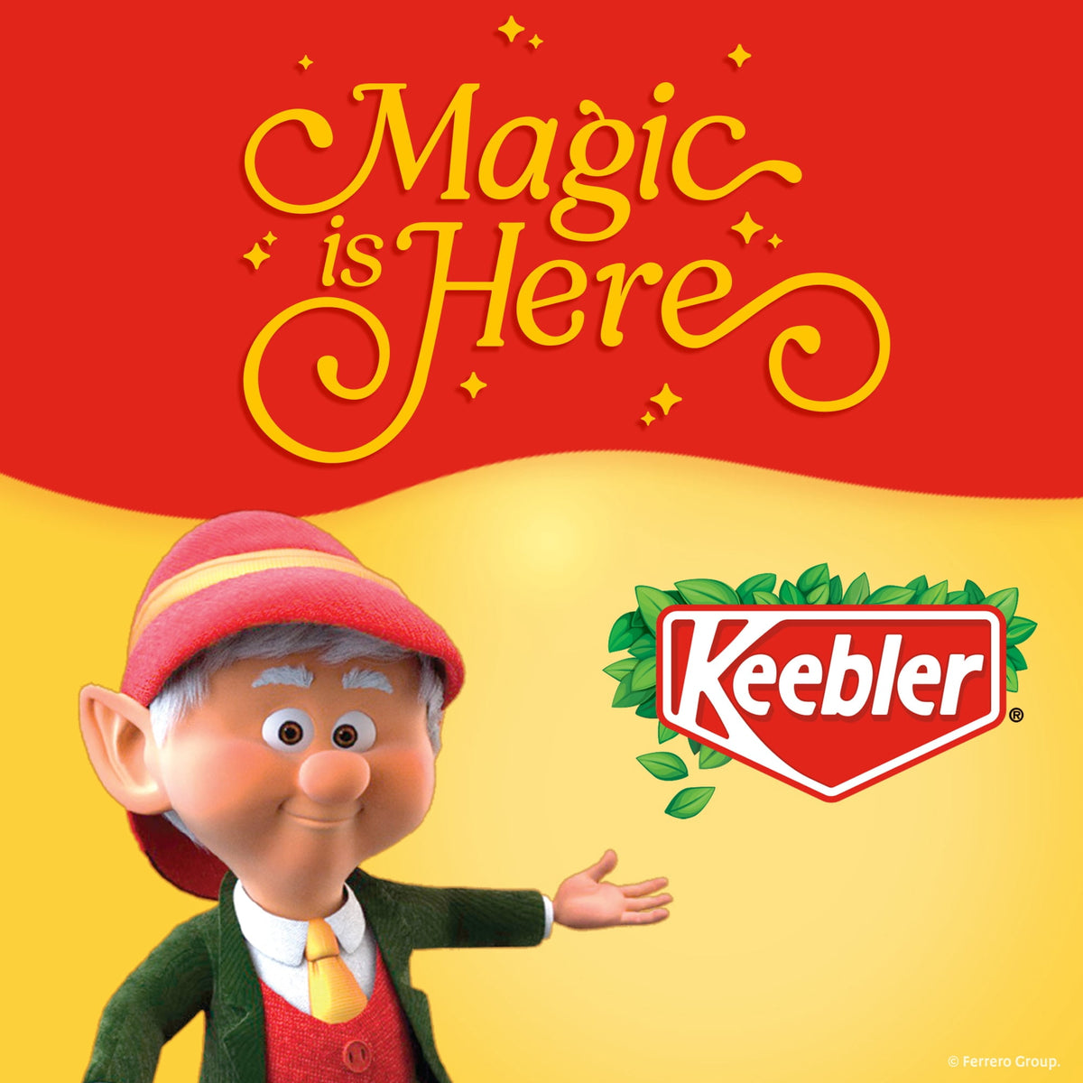 Keebler Fudge Stripes included in variety box