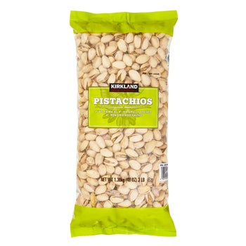 Kirkland Signature salted in-shell pistachios 3 lb bag