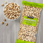 Kirkland Signature pistachios front package view