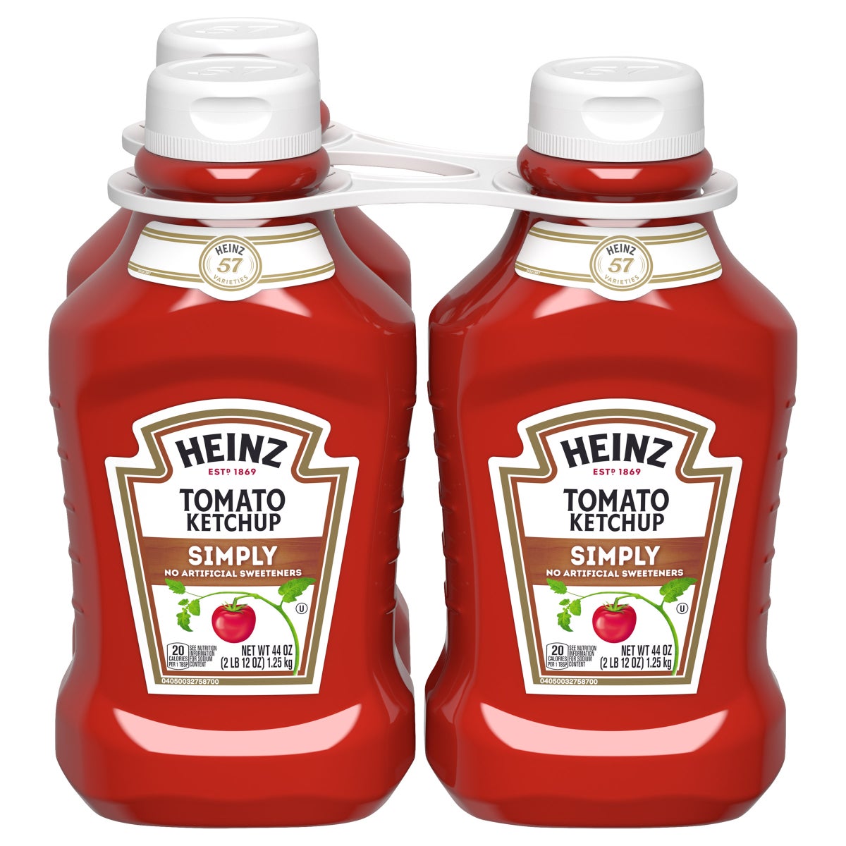 Heinz Simply Tomato Ketchup 44 oz 3-pack