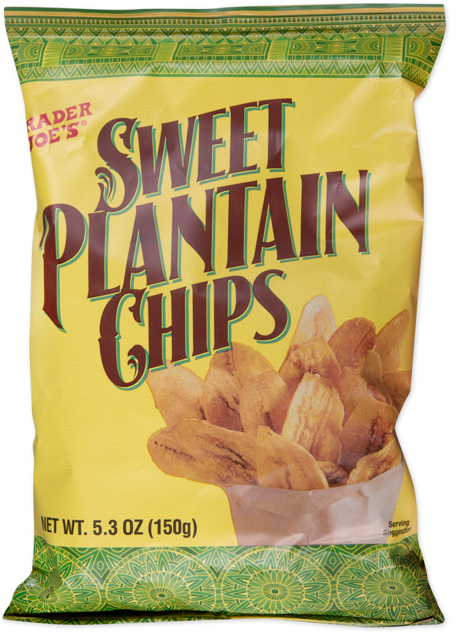Trader Joe's Sweet Plantain Chips gluten free snack