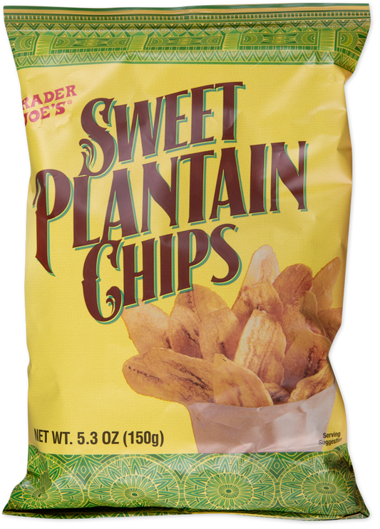 Trader Joe's Sweet Plantain Chips gluten free snack