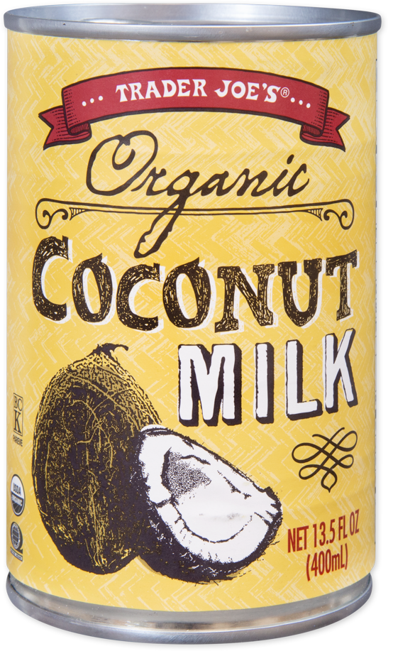 Trader Joe's Organic Coconut Milk can