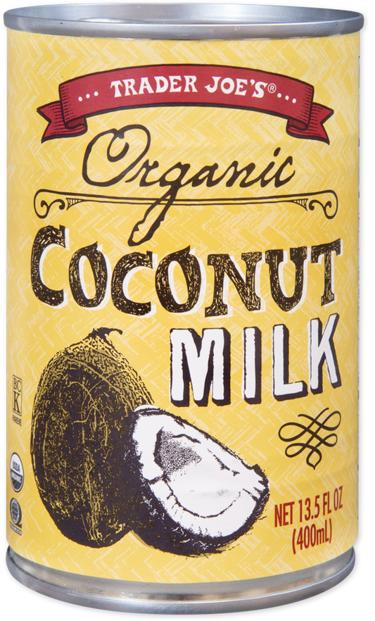 Trader Joe's Organic Coconut Milk can