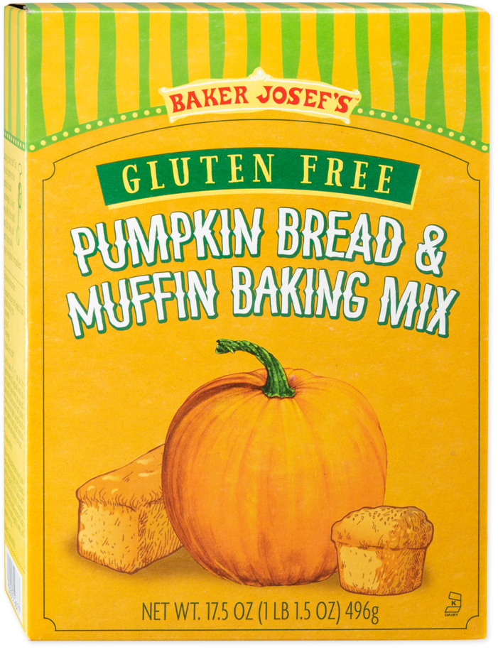 Trader Joe's gluten free pumpkin bread and muffin baking mix
