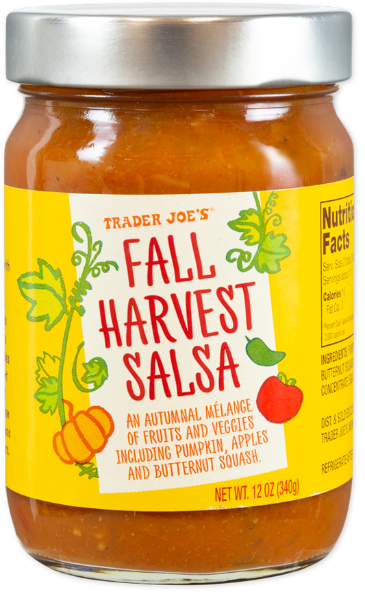 Trader Joe's Fall Harvest Salsa seasonal pantry dip