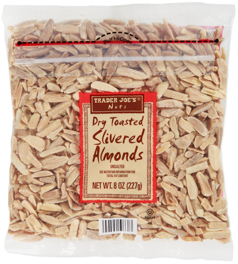 Trader Joe's dry toasted unsalted slivered almonds