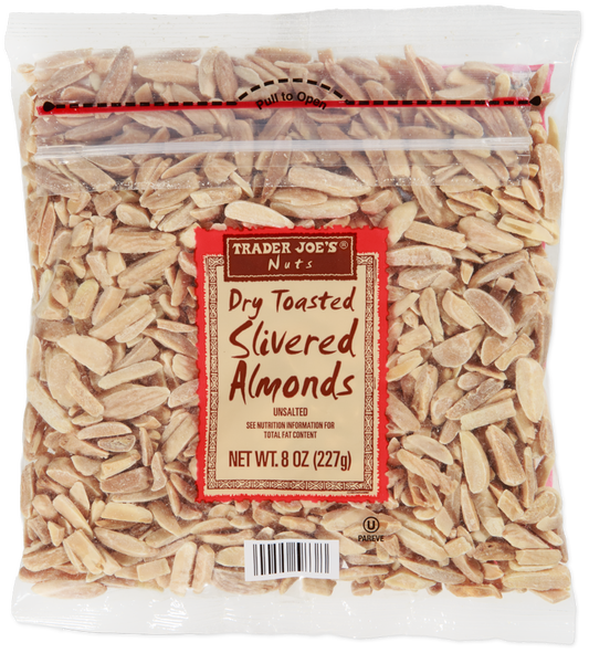 Trader Joe's dry toasted unsalted slivered almonds