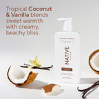 Native moisturizing hair care with 11 ingredients