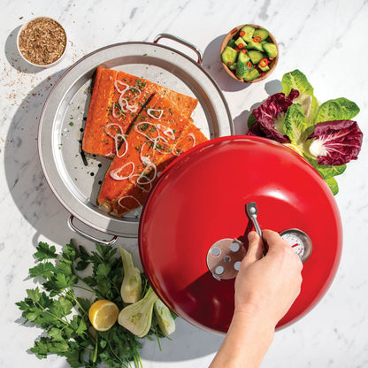Indoor stovetop smoker by Nordic Ware
