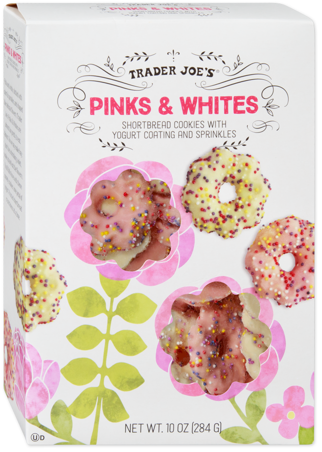 Trader Joe's Pinks and Whites Cookies