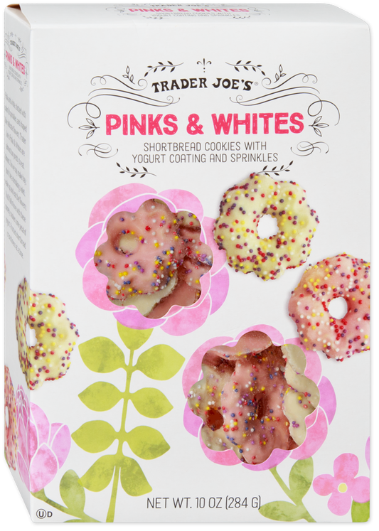 Trader Joe's Pinks and Whites Cookies