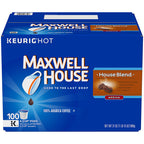 Maxwell House House Blend medium roast K-Cup coffee pods 100 count