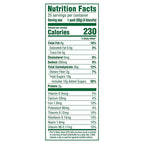 BelVita biscuit serving size and nutrition panel