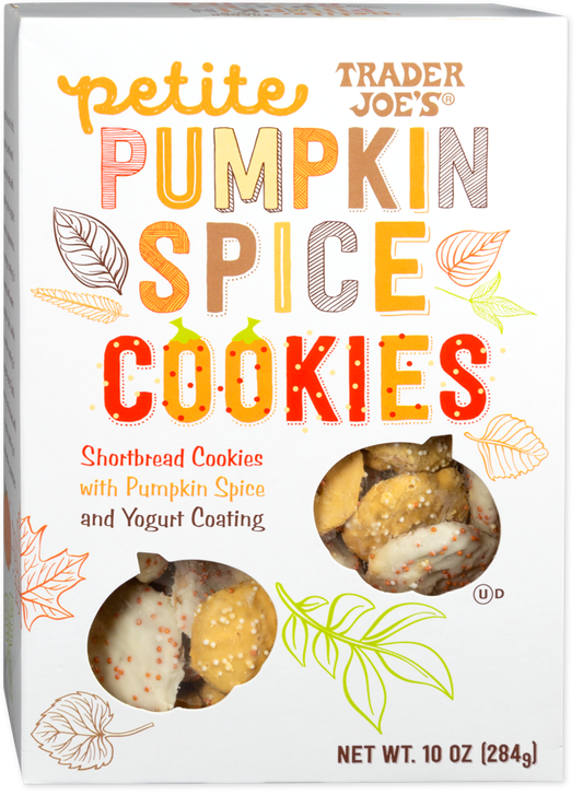 Trader Joe's Petite Pumpkin Spice Cookies kosher seasonal treat