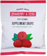 Trader Joe's — Cranberry & Herb Supplement Drops
