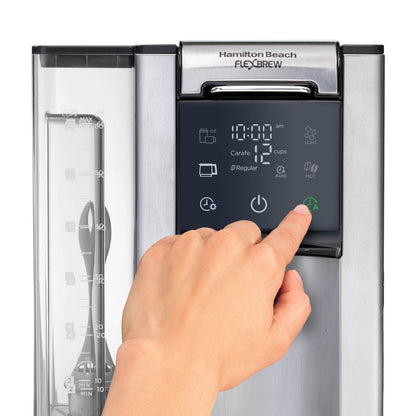 Hamilton Beach FlexBrew iced coffee brewing option