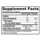Culturelle daily probiotic supplement bottle front label