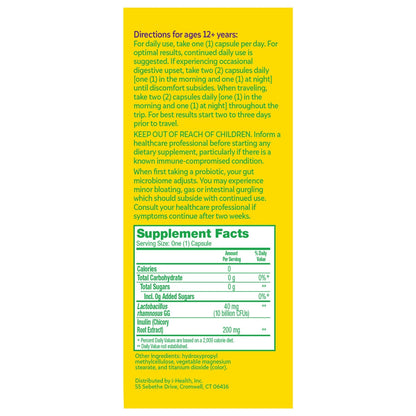 Culturelle probiotic capsules for digestive wellness