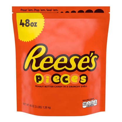 Reese's Pieces peanut butter candy 48 oz bag