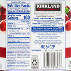 Premium 100% cranberry juice with no added sugar