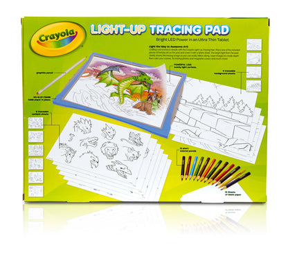 Blue light-up drawing pad by Crayola