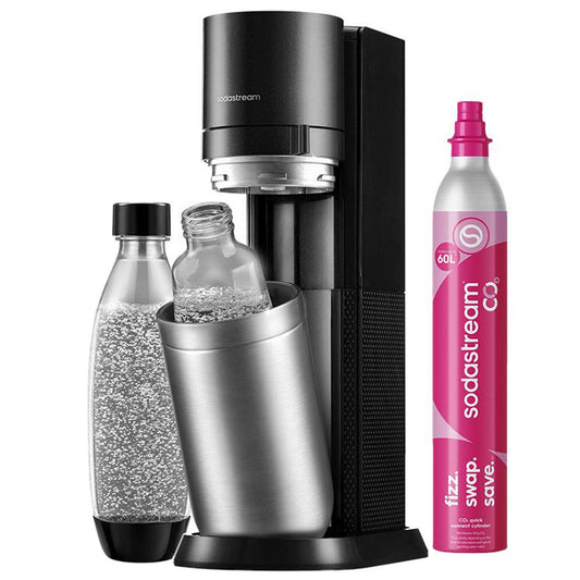 SodaStream DUO sparkling water maker with glass carafe