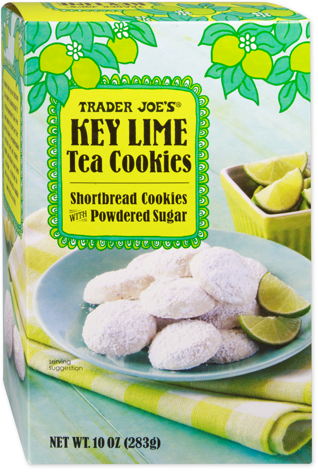 Trader Joe's Key Lime Tea Cookies