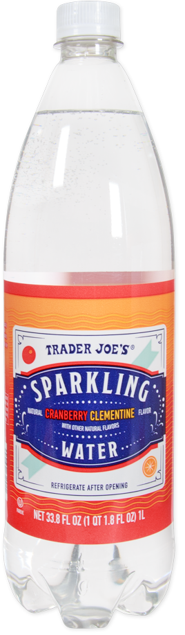 Trader Joe's Cranberry Clementine Sparkling Water