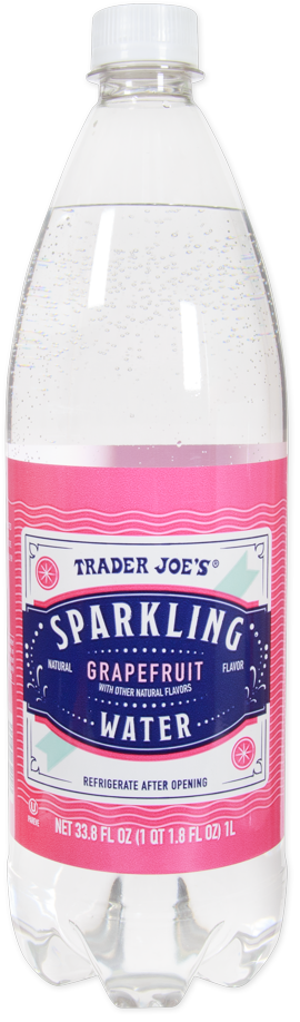 Trader Joe's grapefruit sparkling water