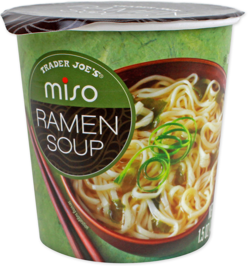 Trader Joe's vegan miso instant ramen soup