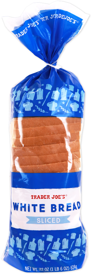 Trader Joe's white sliced bread loaf
