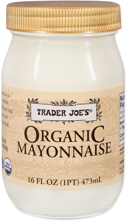 Trader Joe's Organic Mayonnaise jar