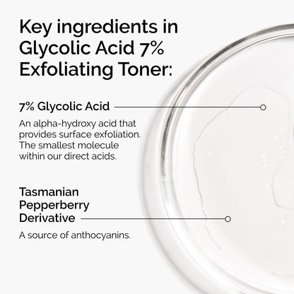Daily exfoliating toner for more even-looking skin tone