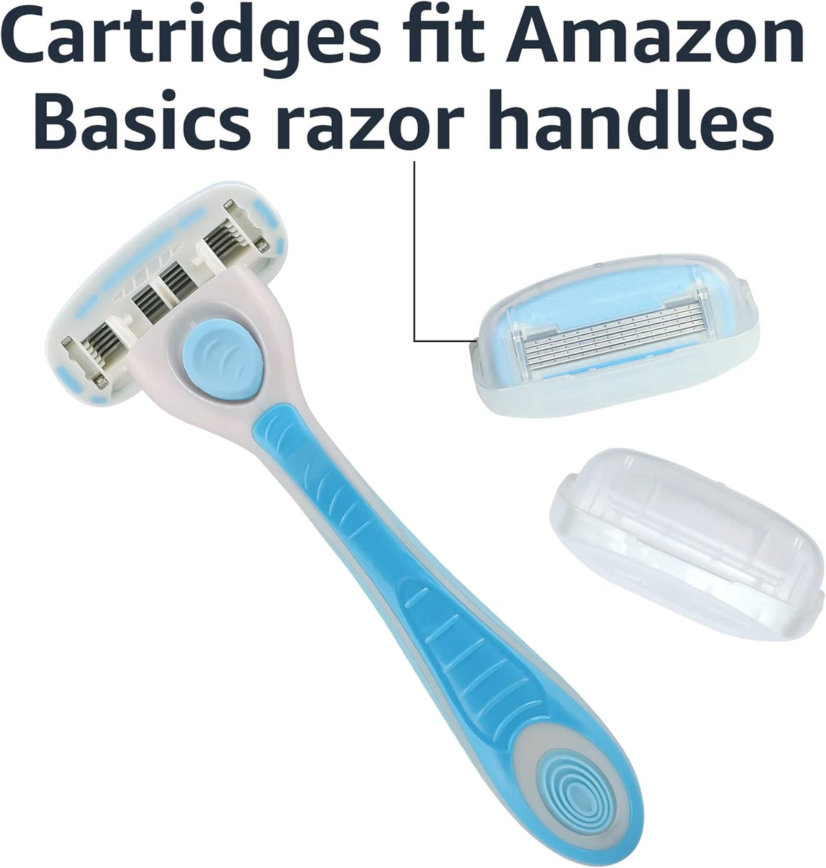 5-blade women’s shaving razor and shower holder
