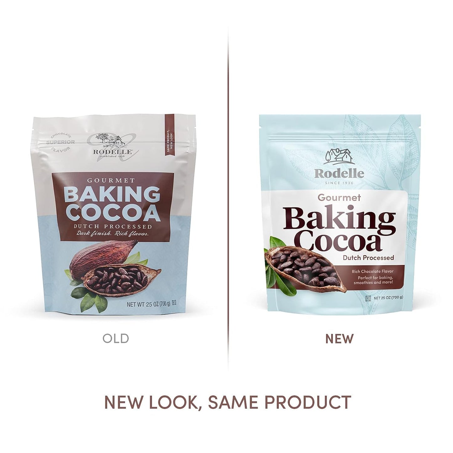 Rodelle Gourmet Baking Cocoa, 25 Ounce