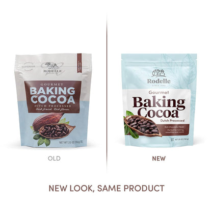 Rodelle Gourmet Baking Cocoa, 25 Ounce