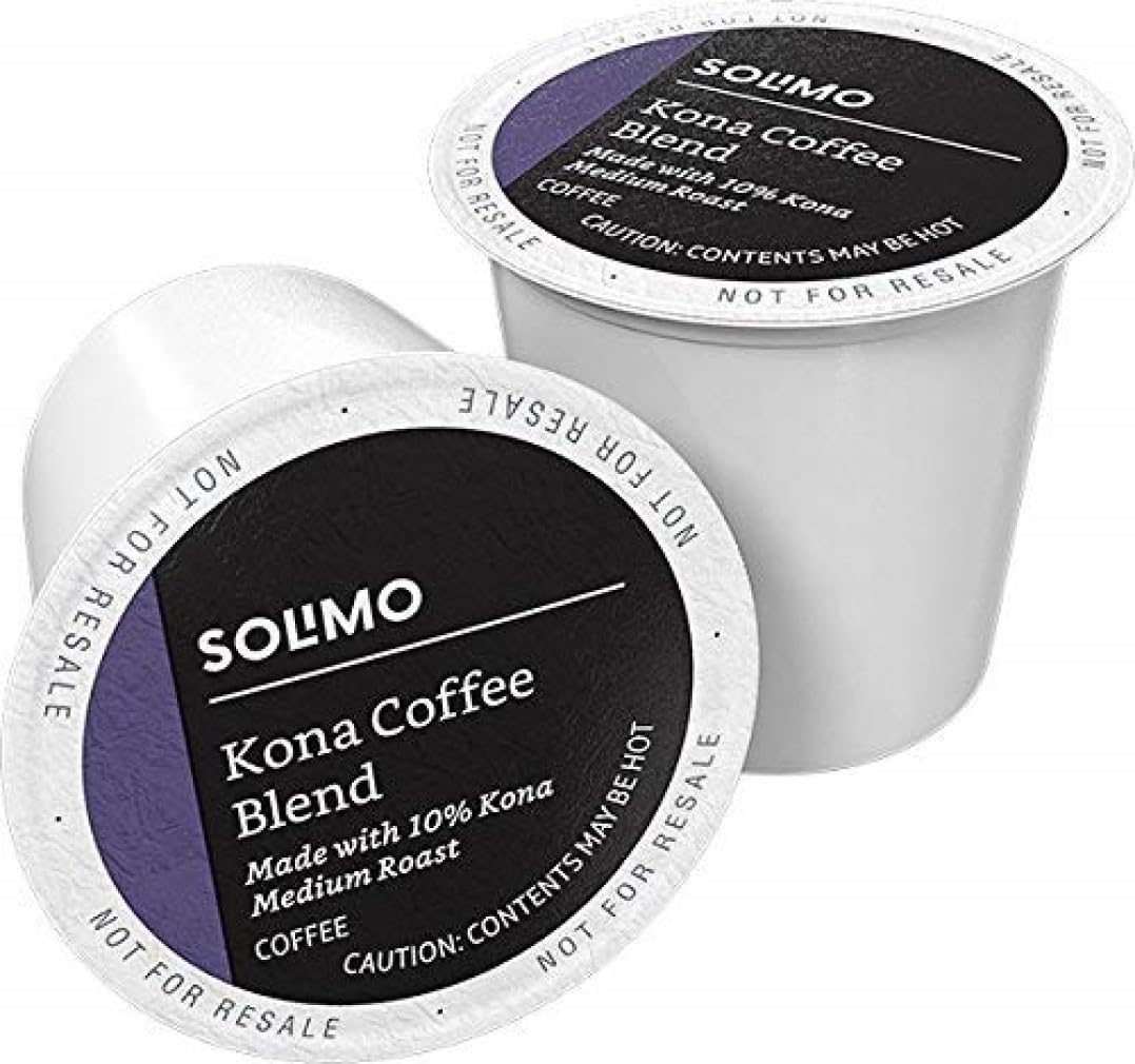 Solimo single-serve coffee pods compatible with Keurig brewers
