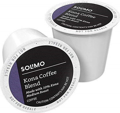 Solimo single-serve coffee pods compatible with Keurig brewers