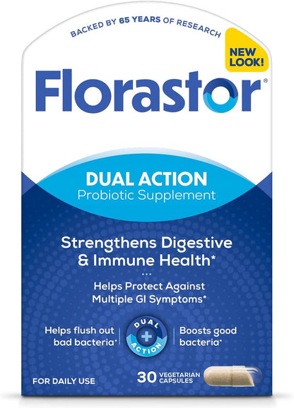 Florastor digestive and immune health supplement