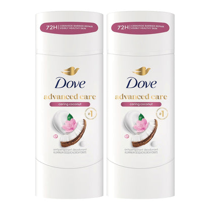 Dove Advanced Care coconut deodorant stick for women