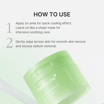 medicube Toner Pads Zero Pore Pad 2.0 | Dual-Textured Facial Pad for Exfoliation and Pore Care with 4.5% AHA Lactic Acid, 0.45% BHA Salicylic Acid | Ideal for All, Korean Skin Care, 70 Pads (1 Pack)