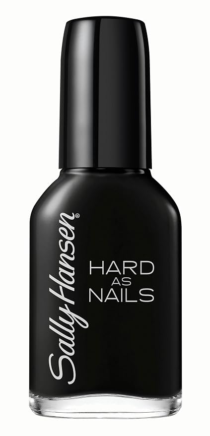 Sally Hansen Black Heart shiny black nail polish