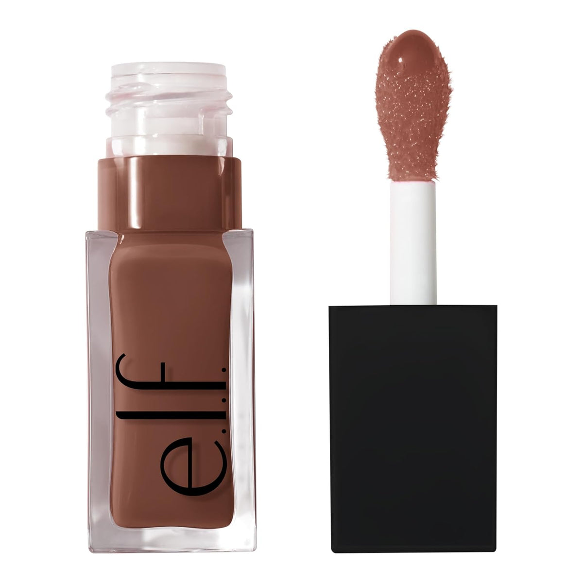 Tinted hydrating lip oil with glossy finish
