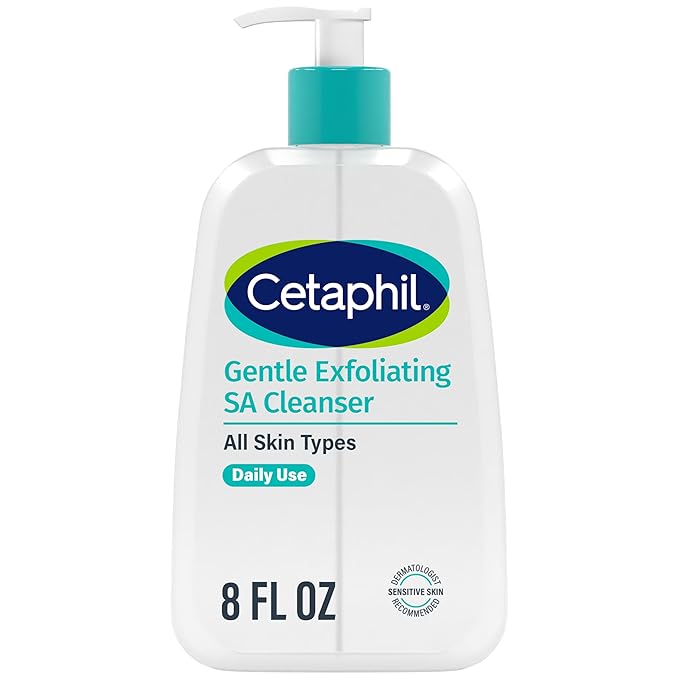 Cetaphil Gentle Exfoliating SA Cleanser for Sensitive Skin