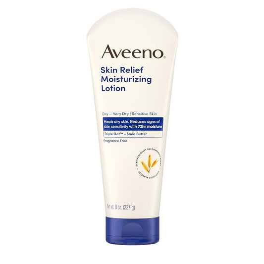 Aveeno Skin Relief fragrance-free moisturizing lotion 8 oz