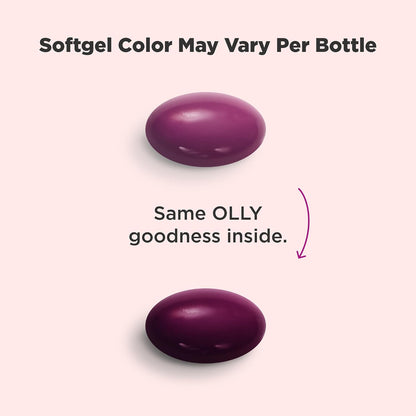OLLY Ultra Strength prenatal omega-3 softgels packaging