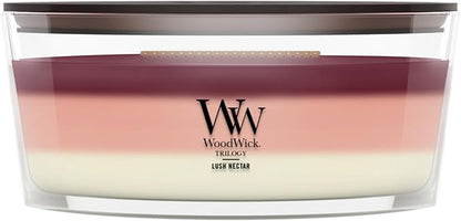 WoodWick Lush Nectar tri-scented candle 16oz jar